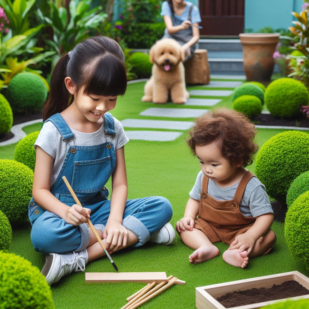 Menciptakan Taman Lanskap yang Ramah Anak dan Hewan Peliharaan